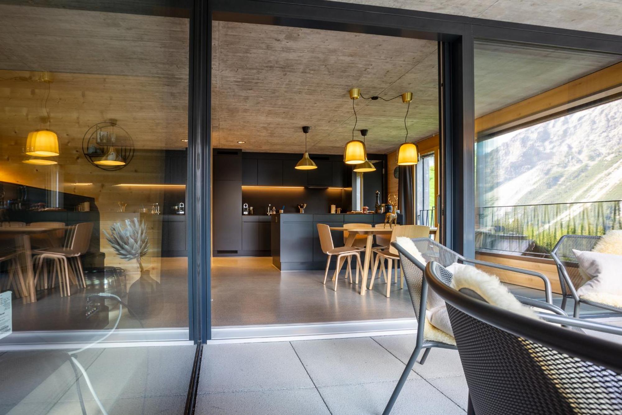 Haus Burgermeister Wohnung Aelplihorn Arosa Buitenkant foto