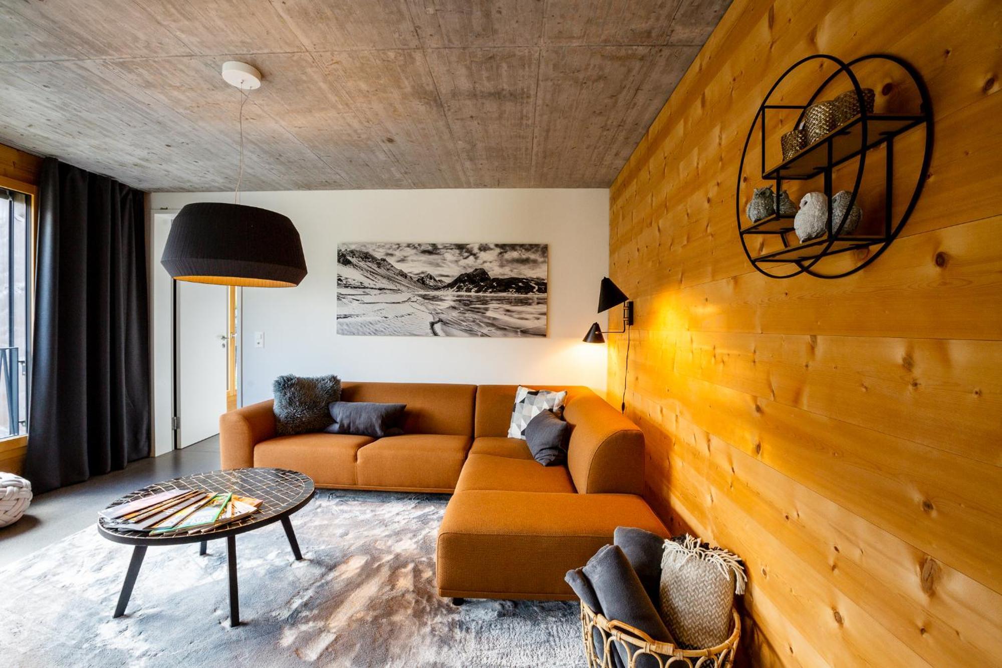 Haus Burgermeister Wohnung Aelplihorn Arosa Buitenkant foto